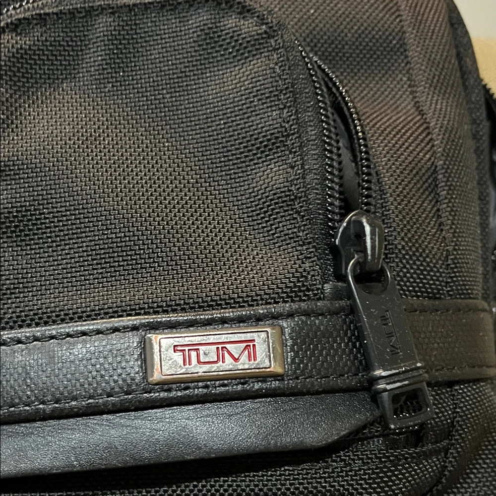 Tumi Black Briefcase for Men